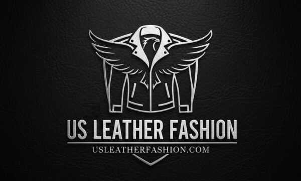 US leather fashion logo US leather fashion logo